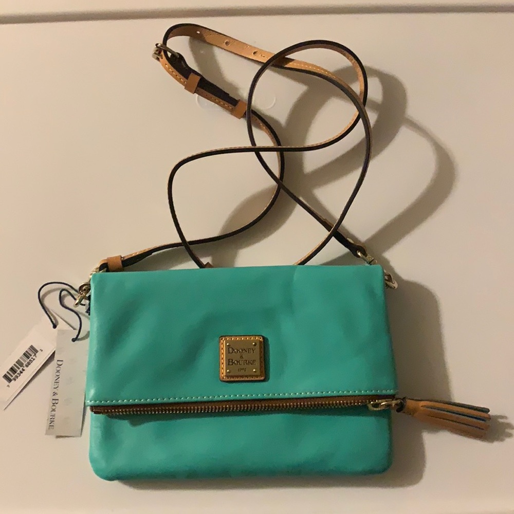 DOONEY & BOURKE JADE LEATHER CROSSBODY BAG